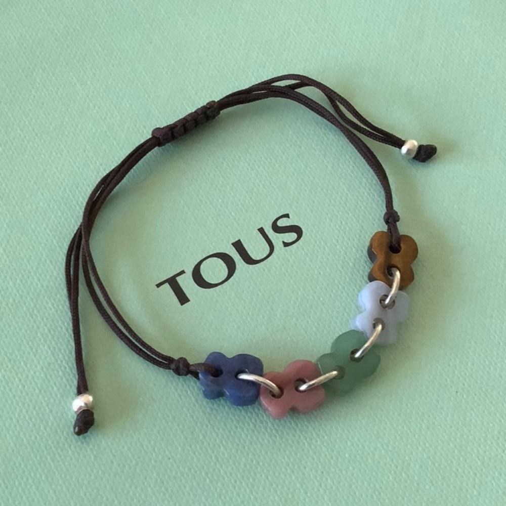❤️❤️ SOLD ❤️❤️ Tous Cruise Brown Cord Bracelet - Picture 4 of 8